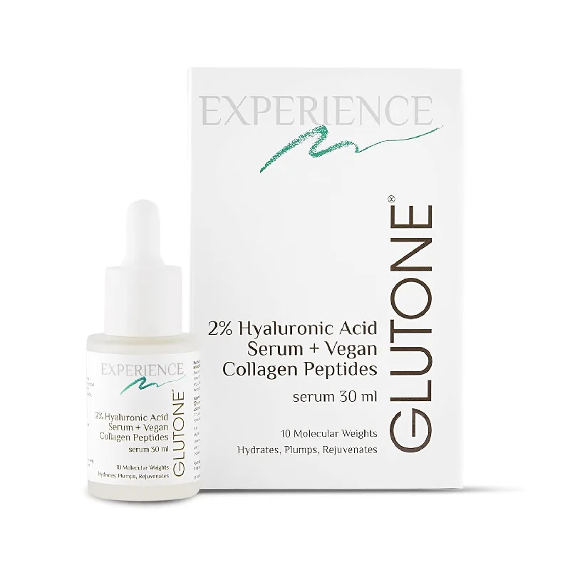 Form cream-Glutone 2% Hyaluronic Acid plus vegan collagen peptides Serum, 30ml