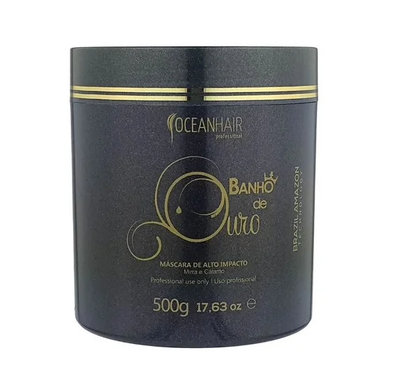 Hair care products for droopy hair-Gold-Plated High Impact Mask 500g - Ocean Hair