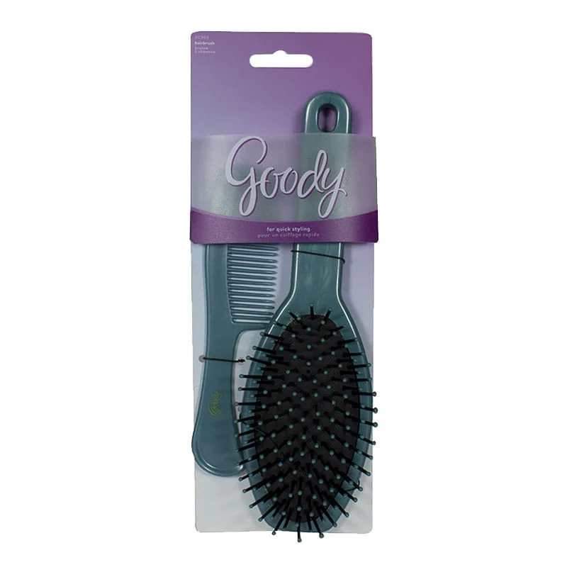 Static ease lotion-Goody Hairbrush & Comb Set - 8 in. Brush