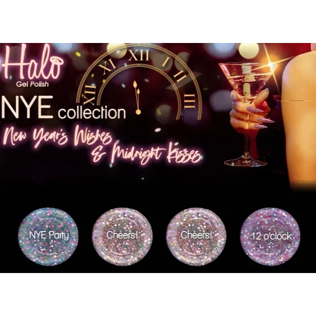 Ease lotion-Halo Gel Polish NYE Collections