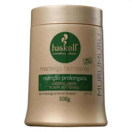 How to care for thin bouncy curls-Extended Nutrition Murumuru Moisturizing Butter Dry Hair Mask 500g - Haskell