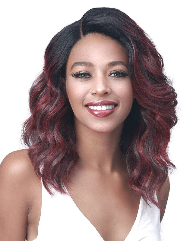 Synthetic wigs with twirling curls-Henna | Lace Front Synthetic Wig by Bobbi Boss