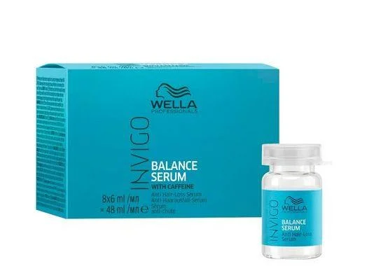 Curl form balm-Invigo Balance Anti-Fall Lotus Menthol Allantoin Caffeine Ampoule 8x6ml - Wella