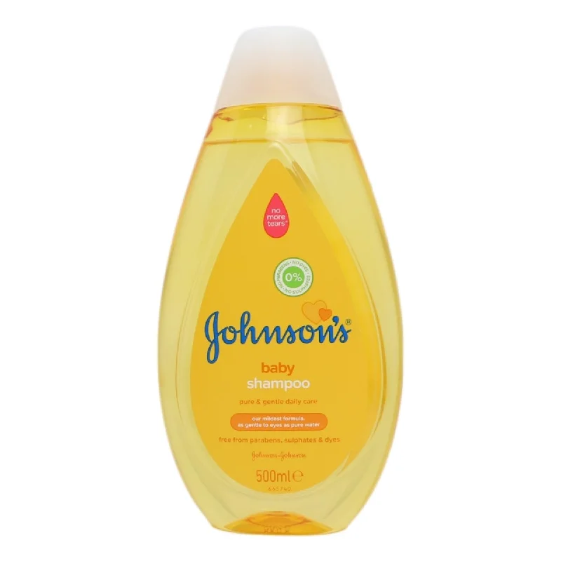 Matte dry shampoo-Johnsons Baby Shampoo Gold 500ml