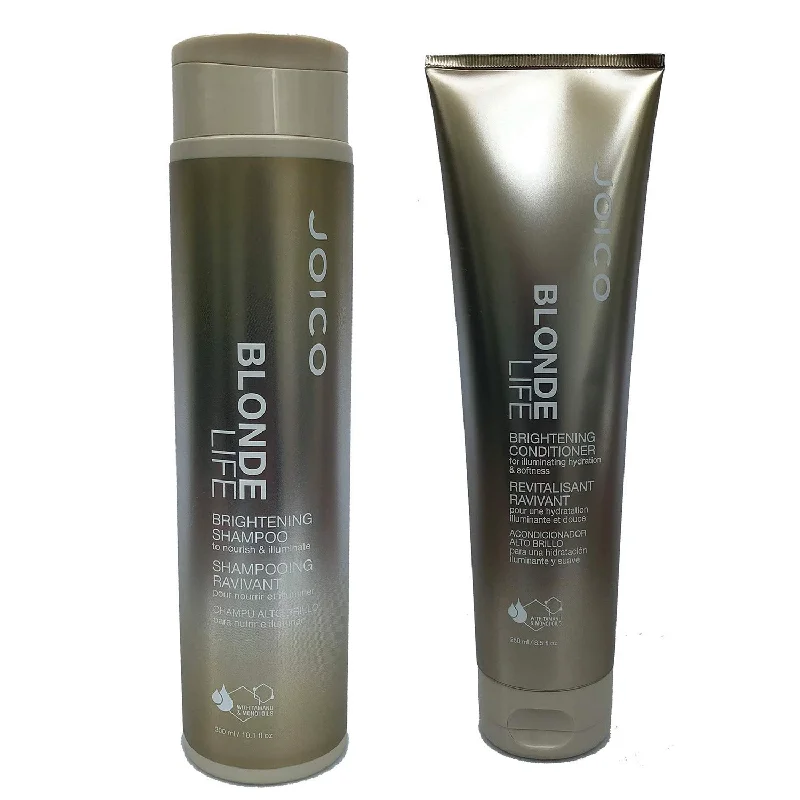 Scalp moisturizing lotion-Joico Blonde Life Brightening Shampoo and Conditioner 10.1-8.5 Duo