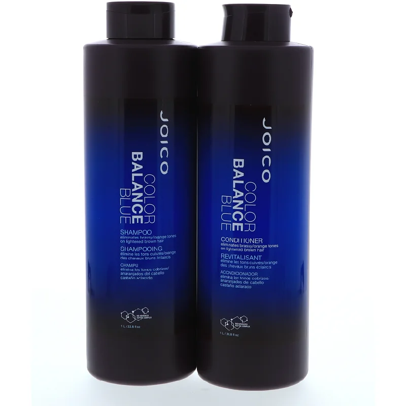 Edge mender-Joico Color Balance Blue Shampoo and Conditioner 33.85 oz Duo