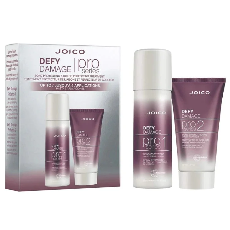 Natural hair care for sheen-Joico Defy Damage Pro Series Trial Kit