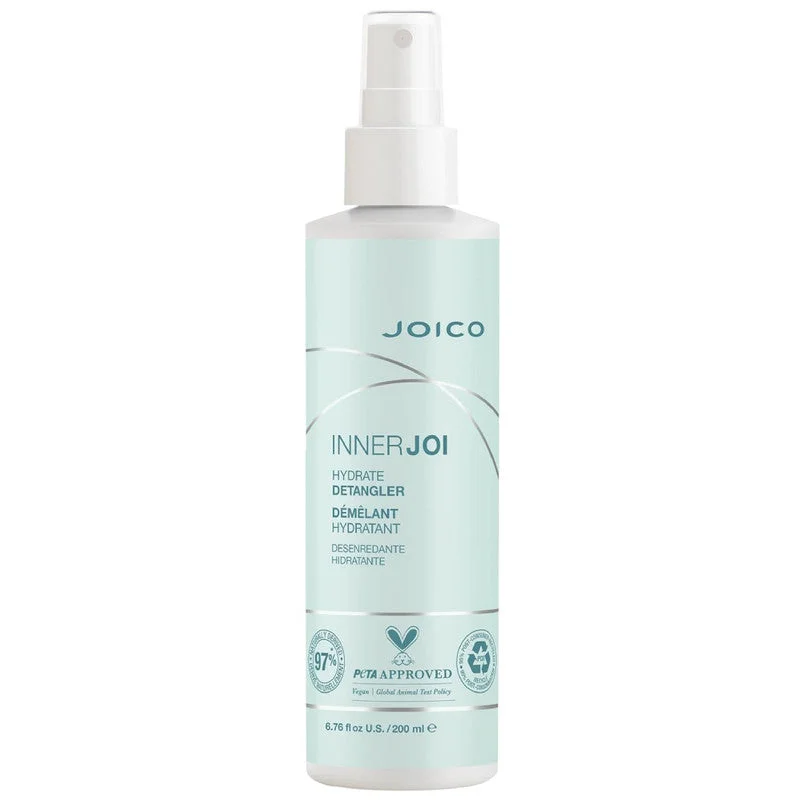 Hair care tips for curl durability-Joico Inner Joi Hydrate Detangler 6.7 oz