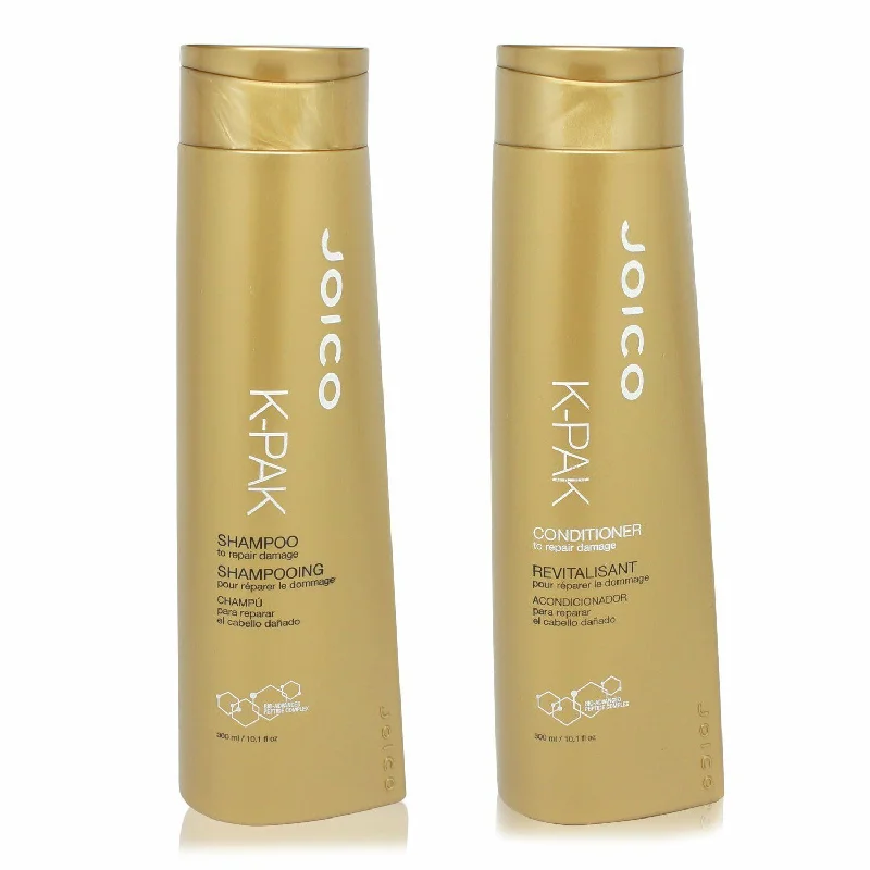 Sleek gel-Joico K-Pak Shampoo and Conditioner Repair Damage  Duo 10.1 oz