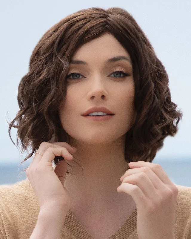 Tousled synthetic wigs short-Julie | Lace Front & Monofilament Part Synthetic Wig by Alexander