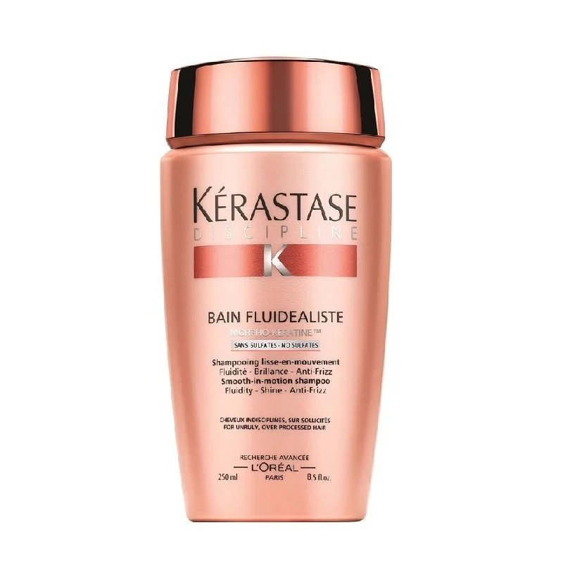 Moisturizing lotion-Kerastase Discipline Bain Fluidealiste No Sulfate Shampoo 8.5 oz