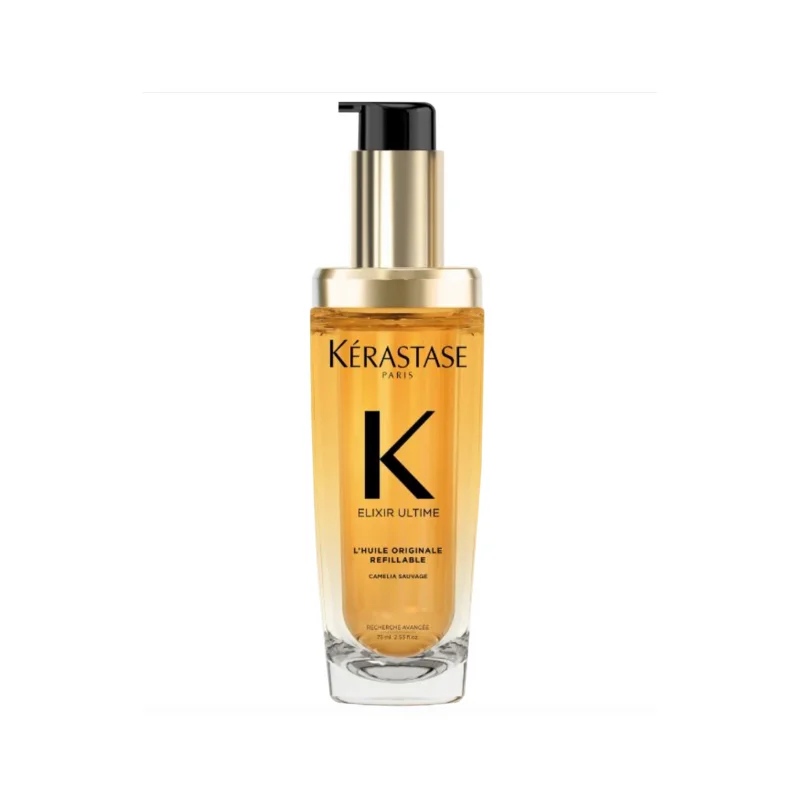 Split end balm-Kerastase Elixir Ultime Hair Oil Refillable 75mL