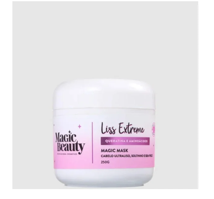 Hair care tips for hair liveliness-Keratin Amino Acids Treatment Liss Extreme Magic Hair Mask 250g - Magic Beauty