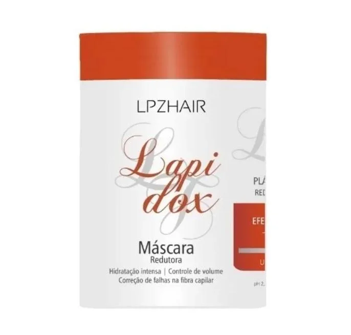 Hair care routine for scalp warmth-Lapidox Volume Reducer Moisturizing Reducing Hair Plastic Mask 1Kg - Lpzhair