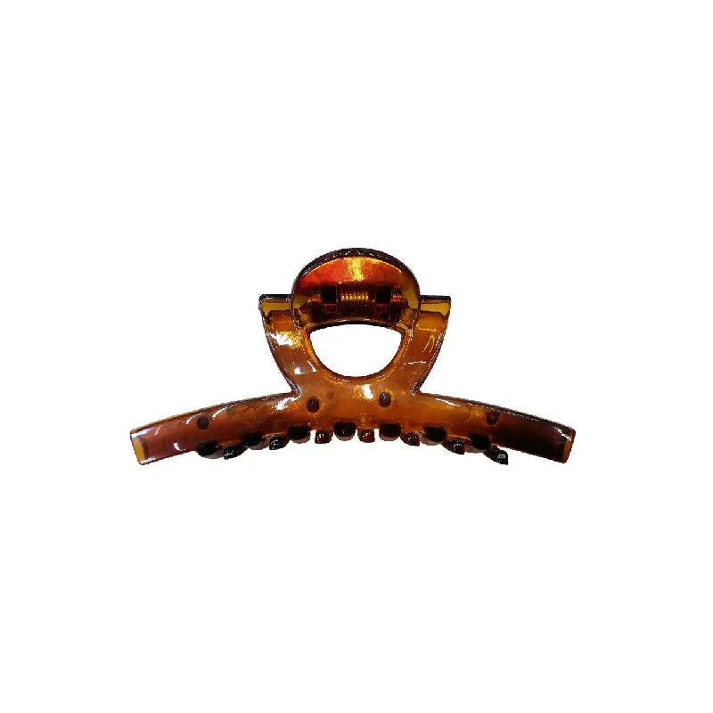 Large Hair Clip Brown