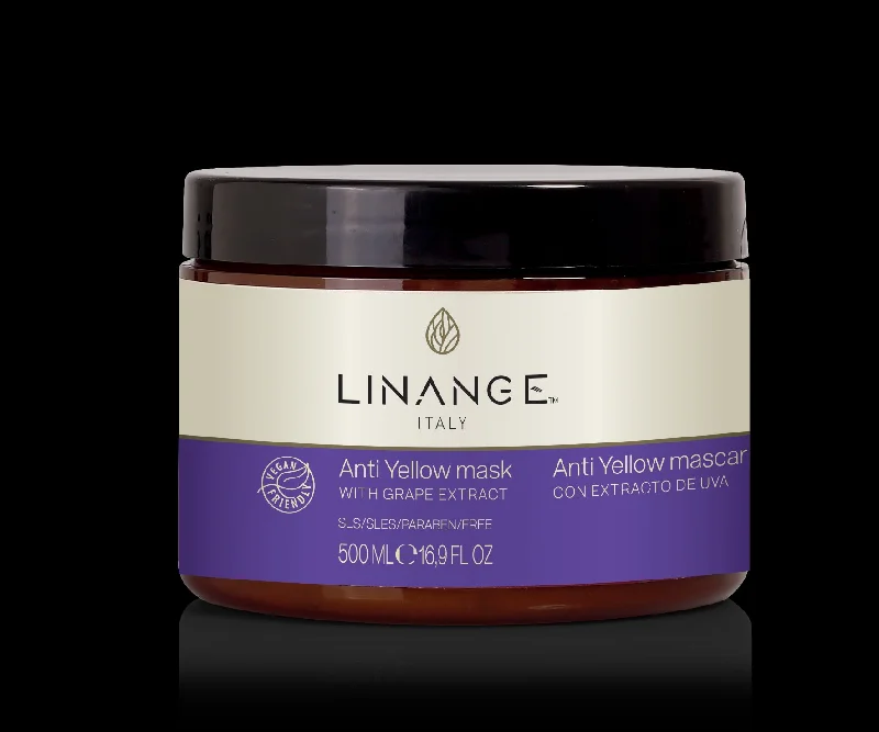 Linange Anti-Yellow Vegan Hair Mask with Grape Extract