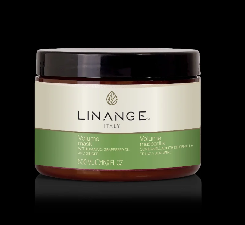 Linange Volume Hair Mask with Bamboo, Grapeseed, & Ginger