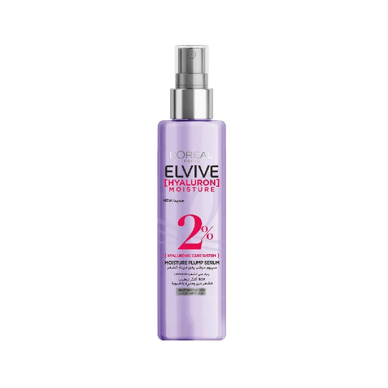 L’Oréal Paris Elvive Hyaluron Plump 2% Moisture Plump Serum with Hyaluronic Acid For Dehydrated Hair