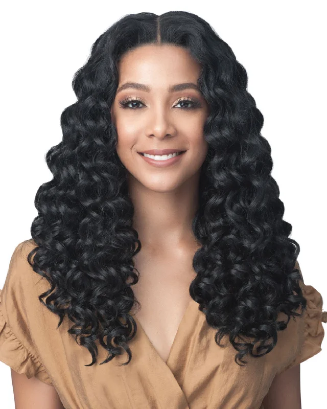 Synthetic wigs with spiked layers-Lourdes | Lace Front Synthetic Wig by Bobbi Boss