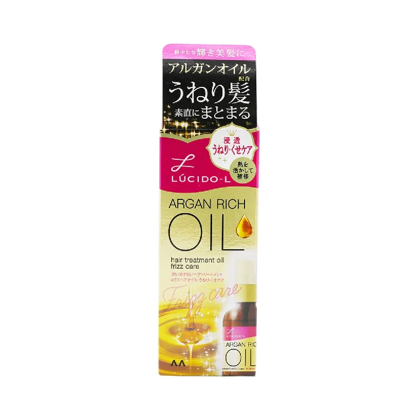 Mandom Lucido-L Argan Rich Oil Hair Treatment Oil Frizz Care 60ml