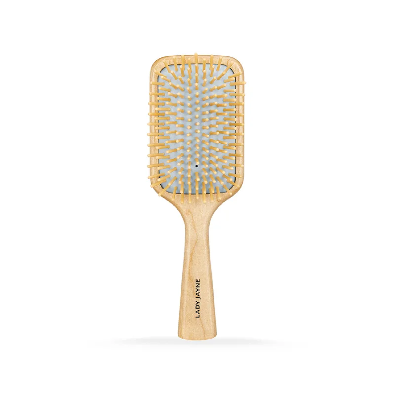 Curl lift cream-Maple Wood Paddle Brush