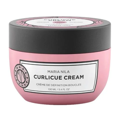 Best hair care for tight curl shine-Maria Nila Curlicue Cream 3.4 oz