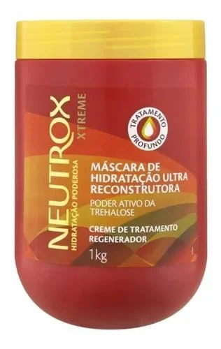 Best hair care for arid ends-Mask De Hydration Ultra Reconstructor Neutrox 1 Kg