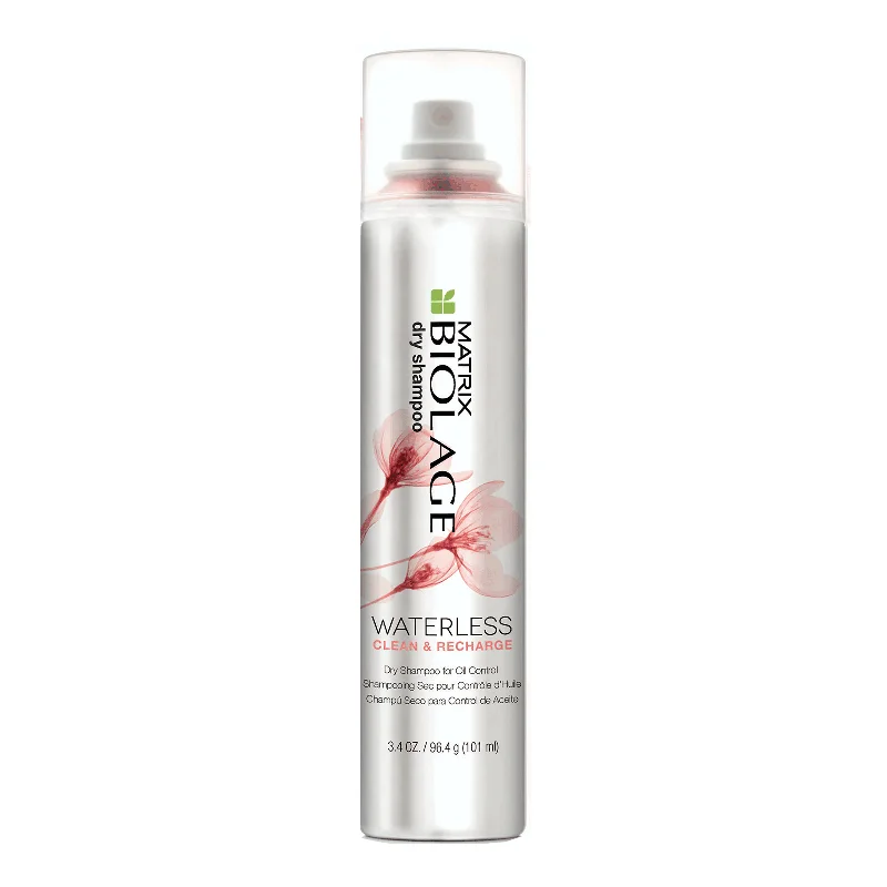 Curl boosting cream-Matrix Biolage Waterless Clean and Recharge Dry Shampoo 3.4 oz