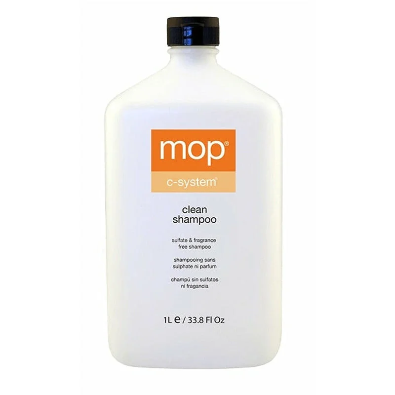 Curl stretching cream-MOP C-System Clean Shampoo 33.8 oz