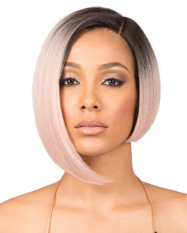 Opal synthetic wigs pale-Nadine Short | Lace Front Synthetic Wig by Bobbi Boss