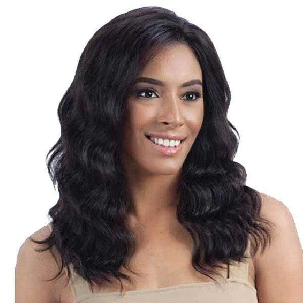 real person hair ring sleek craft-Shake N Go - NAKED - WQNBR - BRAZILIAN RAY - Remy Human Lace Wig