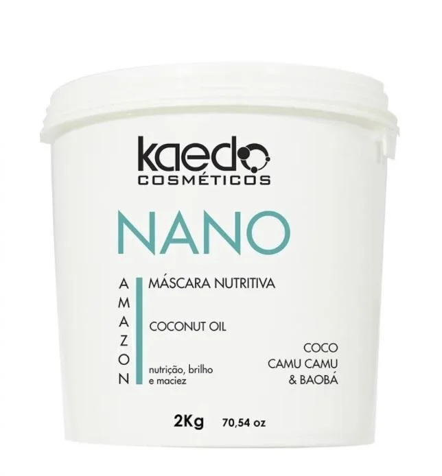 Best hair care for scalp ease-Nano Amazon Coconut Camu Camu Baobab Nourishing Silkiness Mask 2Kg - Kaedo