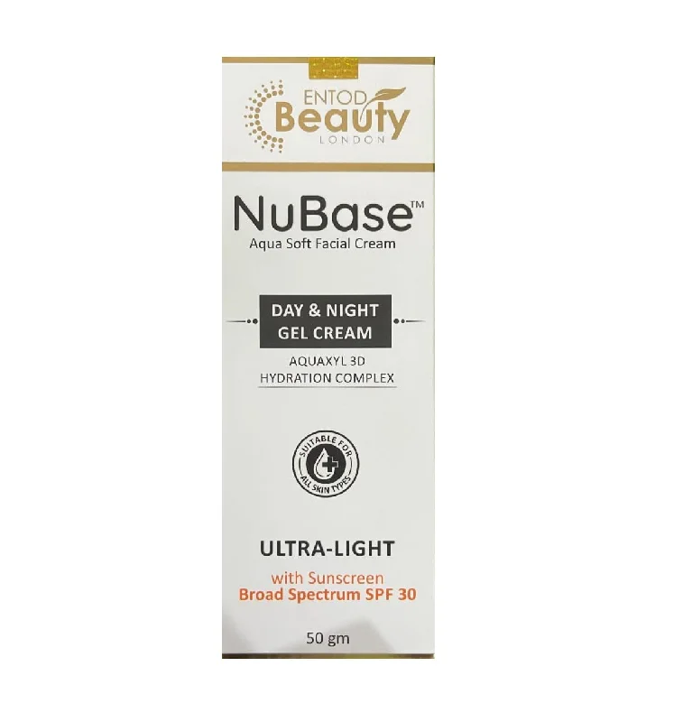 Grit sculpting cream-NuBase Aqua Soft Facial Cream SPF 30 50gm