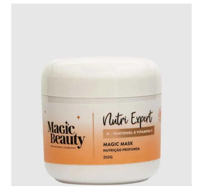 How to care for oily tight kinky hair-Nutri Expert D-Panthenol Vitamin C Dry Hair Mask 250g - Magic Beauty Nutri Expert