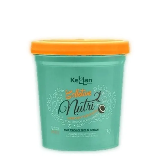 Best hair care for hair nourishment-Nutri Lipids Coconut Mask Dry Hair Nourishing Softness Treatment 1kg - Kellan