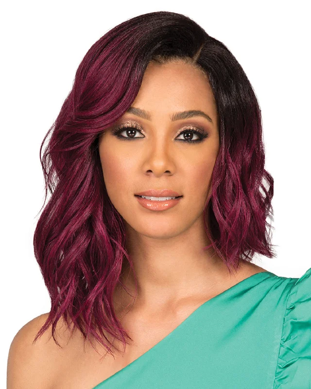 Pecan synthetic wigs warm-Nya Love | Lace Front Synthetic Wig by Bobbi Boss