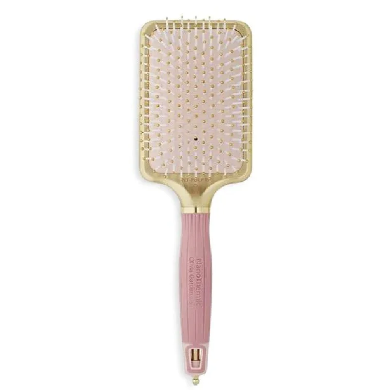 Scalp boost balm-Olivia Garden Ceramic Ionic Pink Paddle Brush