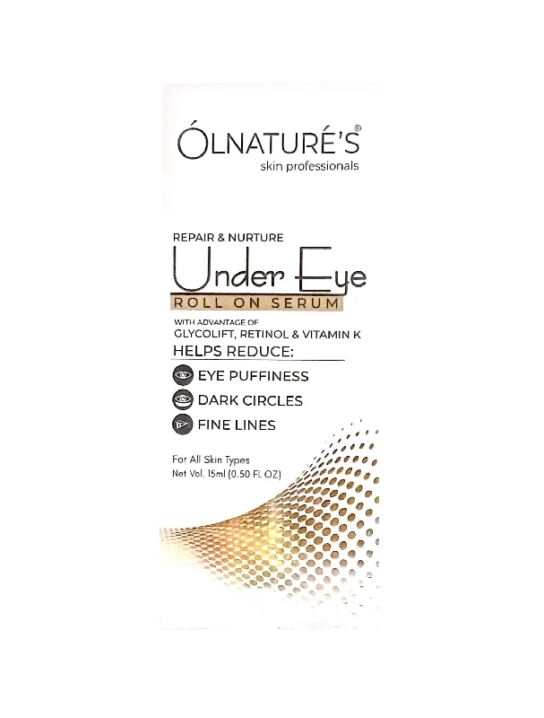 Grit sculpting cream-Olnature’s Under Eye Roll On Serum 15ml