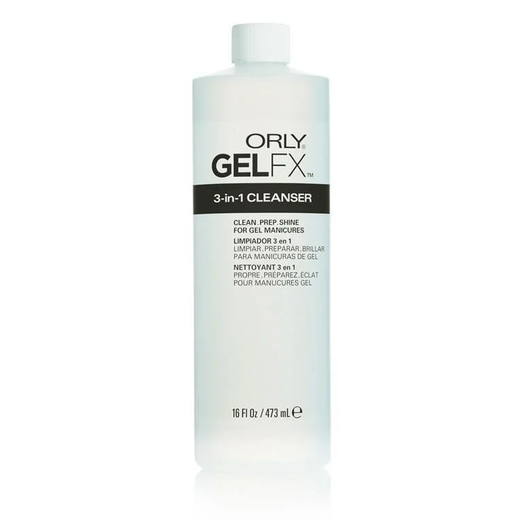 Flake ease cream-Orly Gel Fx 3 In 1 Cleanser 16oz