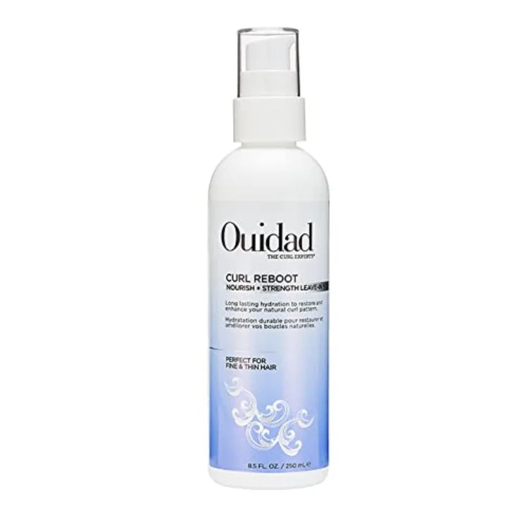 Hair care products with dragon fruit-Ouidad Curl Reboot Topcoat - Fine 8.5 oz