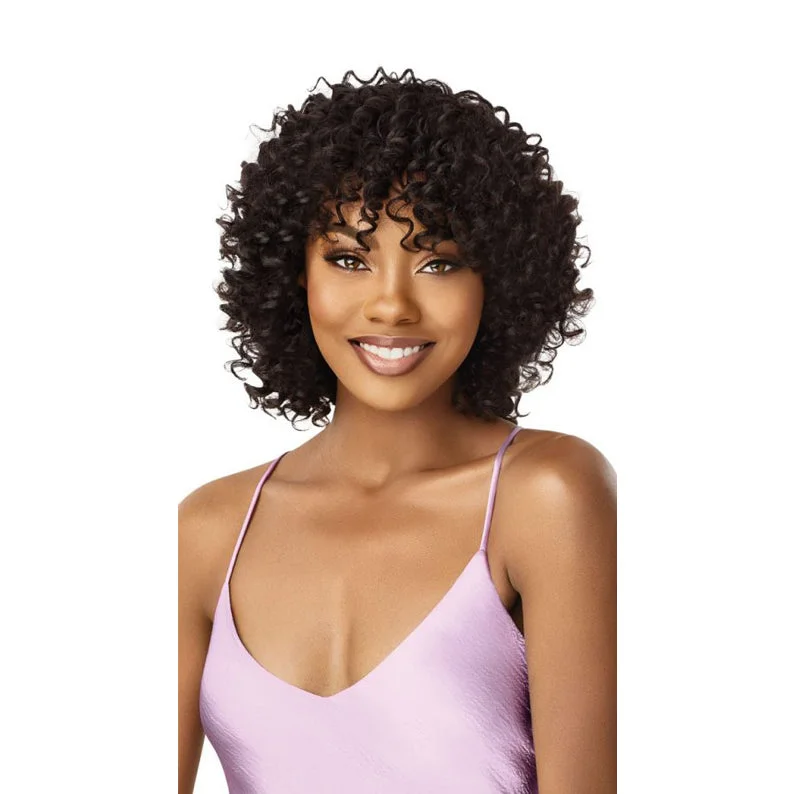 real person hair ring beautiful band-OUTRE MYTRESSES PURPLE LABEL 100% Unprocessed Human Hair Full Cap Wig JOLENE