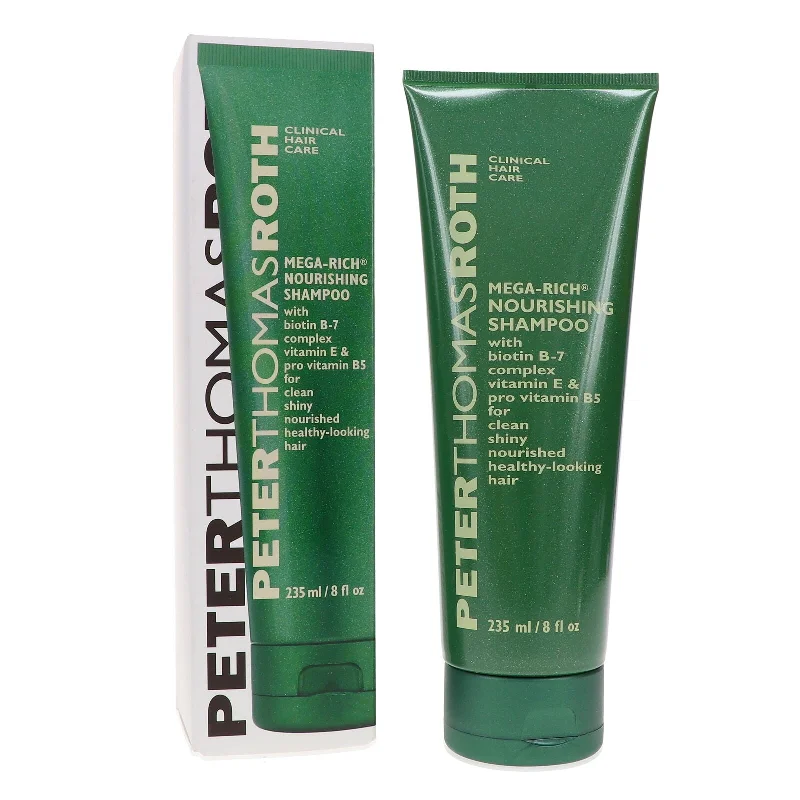 Scalp purifying cleanser-Peter Thomas Roth Mega Rich Nourishing Shampoo 8 oz