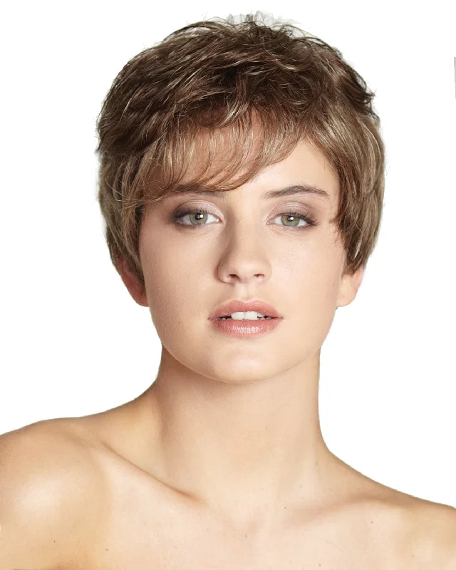 Synthetic wigs for retro vibes-Petite Bay | Monofilament Synthetic Wig by Dream USA