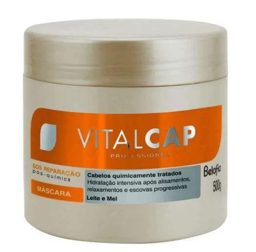 Hair care products with tamarind-Proessional Vitalcap Post Chemistry SOS Repair Milk Honey Mask 500g - BeloFio