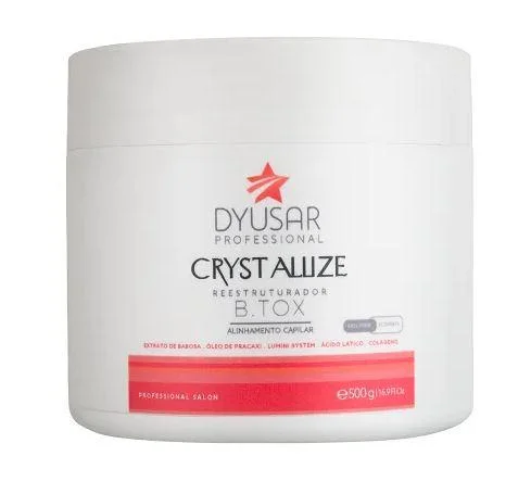 Hair care for weak tight kinky hair-Professional Crystallize Restructuring Alignment Reconstruct Deep Hair Mask 500g - Dyusar