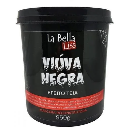 Best hair care for hair durability-Professional Reconstruction Black Widow Cob Effect Mask 950g - La Bella Liss