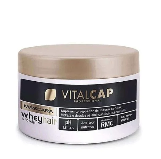 How to care for brittle tight curls-Professional Vitalcap Whey Hair Protein Mass Replenisher Mask 250g - BeloFio