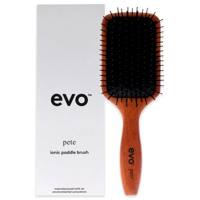 Scalp boost cream-Evo Pete Ionic Paddle Brush by Evo for Unisex - 1 Pc Brush