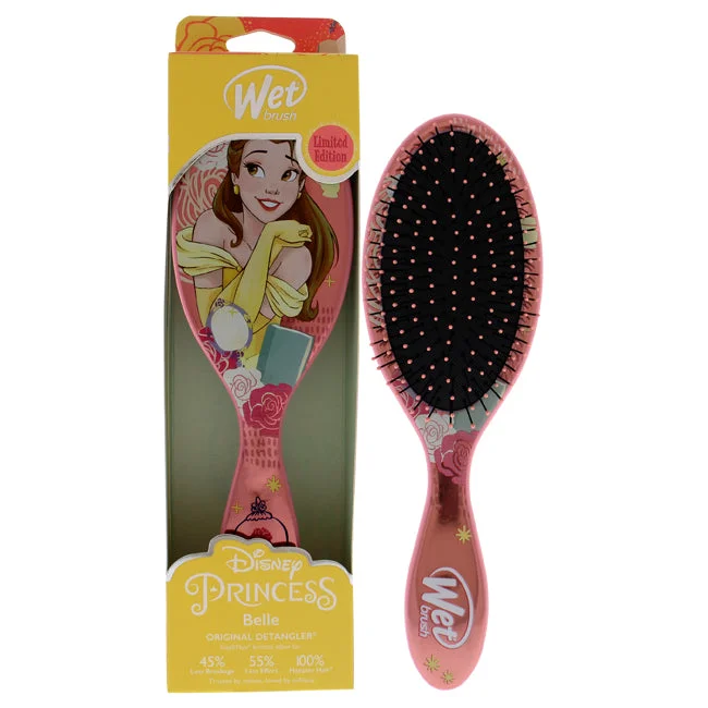 Scalp flush cream-Wet Brush Original Detangler Princess Wholehearted Brush - Belle Light Pink by Wet Brush for Unisex - 1 Pc Hair Brush