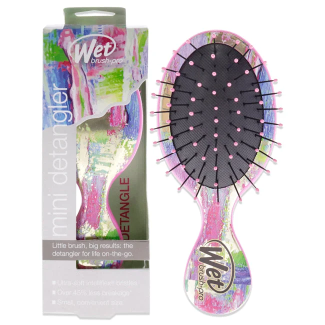 Shine lotion-Wet Brush Pro Mini Detangler Bright Future Brush - Pink by Wet Brush for Unisex - 1 Pc Hair Brush